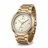 Invicta Women's 33mm Angel Quartz Crystal Accented Circular Bracelet Watch