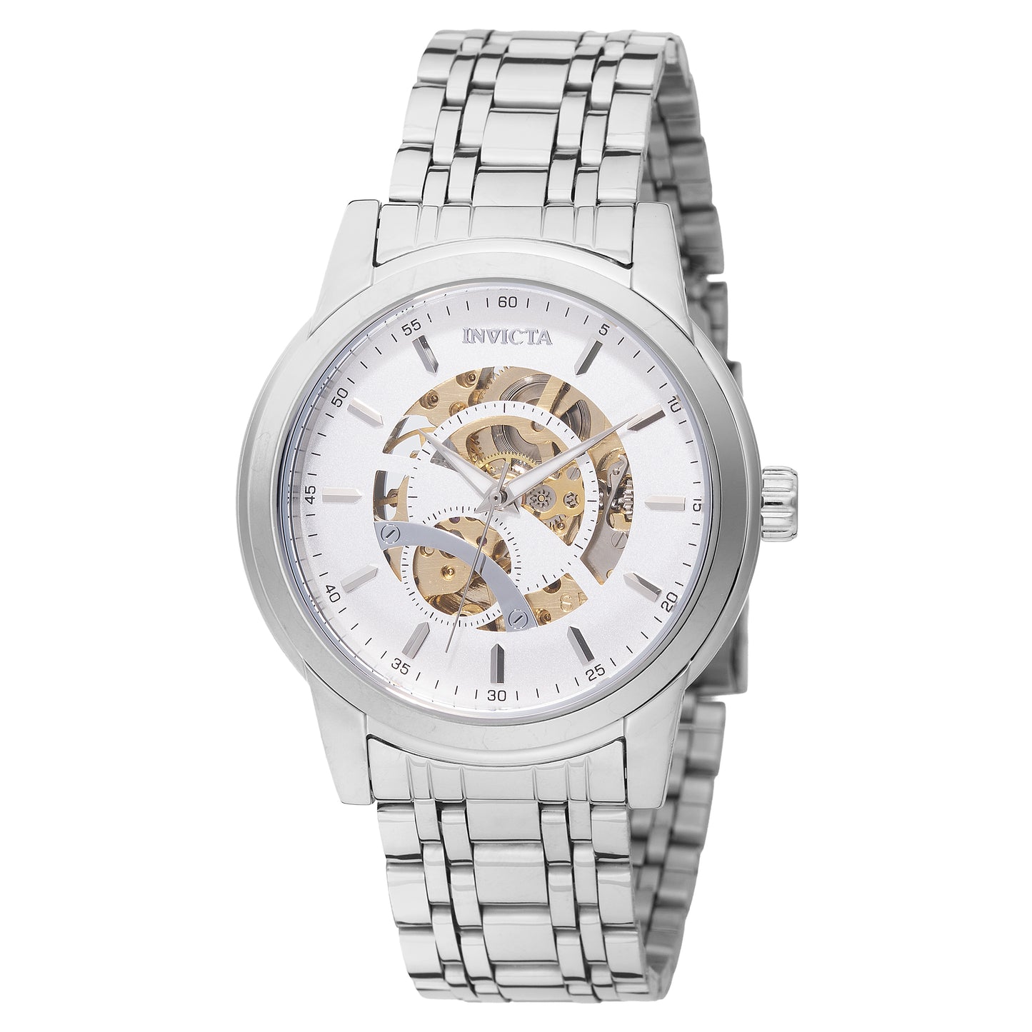 Invicta Men's 42mm Objet D'Art Automatic Skeletonized Dial Bracelet Watch