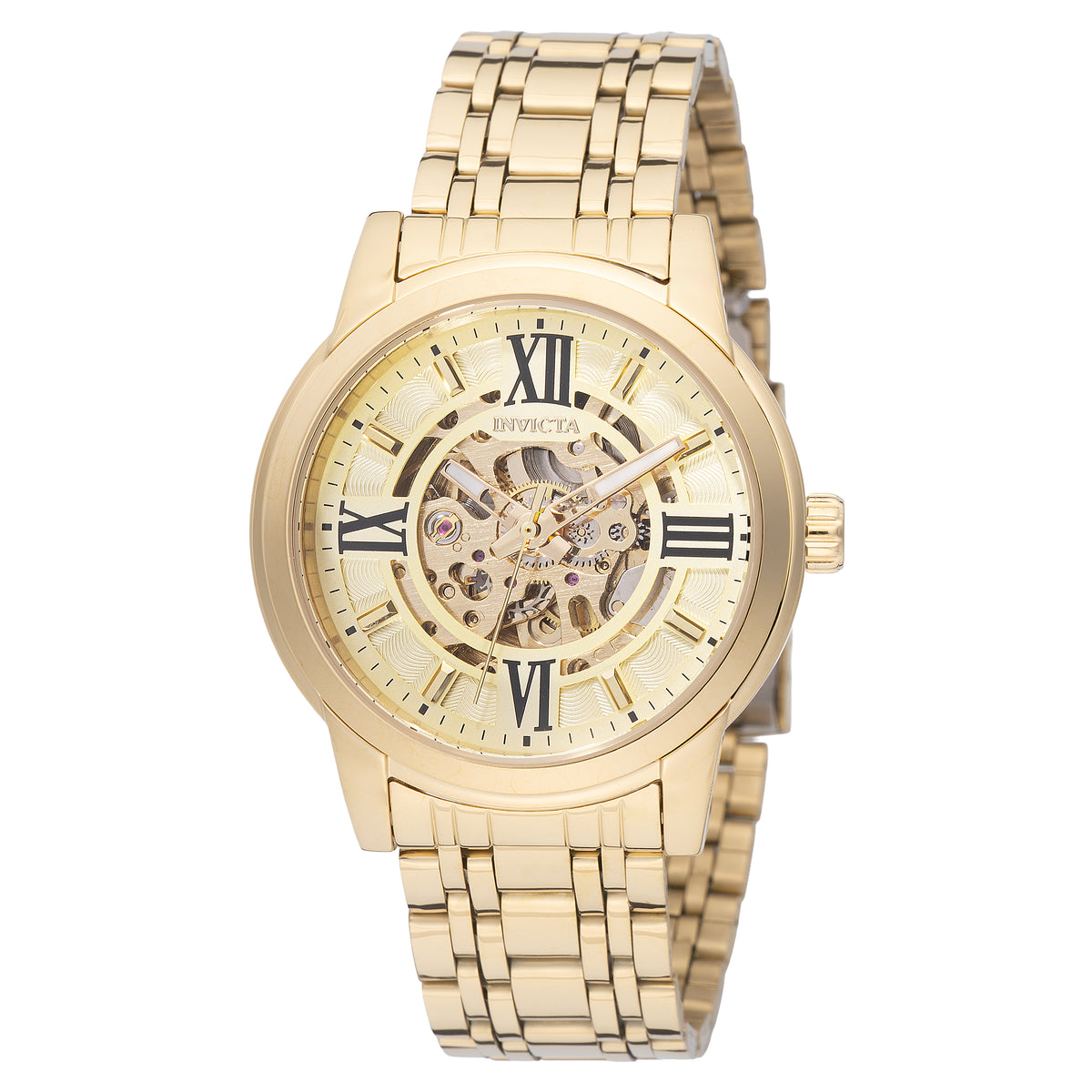 Invicta Men's 41mm Objet D'Art Automatic Skeletonized Dial Bracelet Watch