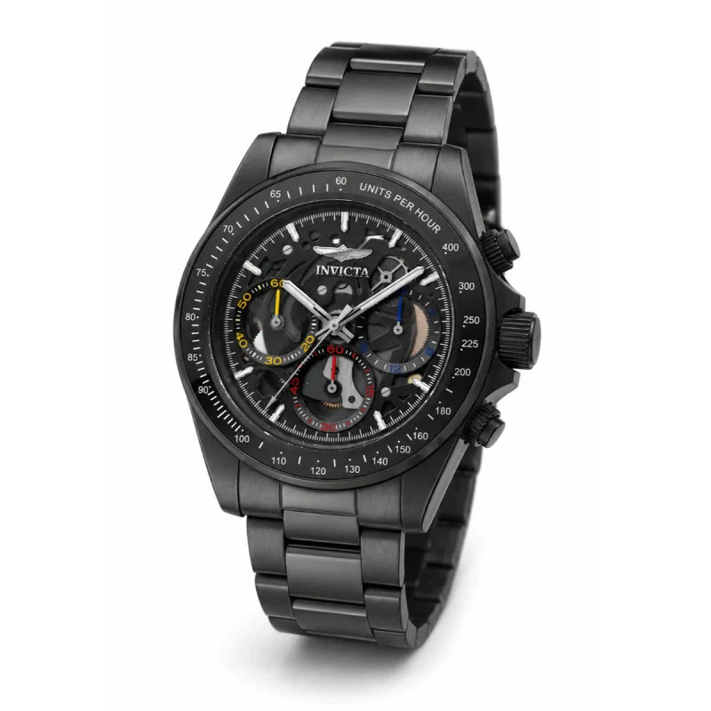 Invicta Men's 39mm Speedway Quartz Skeletonized Bracelet Watch