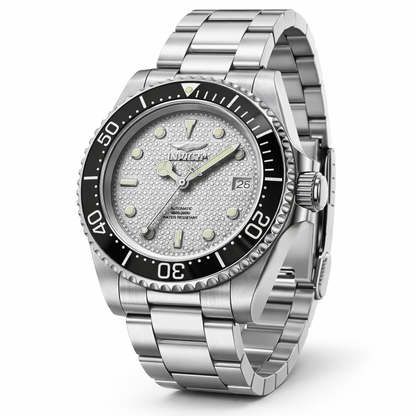 Invicta Men's 40mm Pro Diver Automatic Textured Dial Bracelet Watch