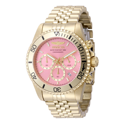 Invicta Men's 43mm Pro Diver Quartz Chrono Date Jubilee Bracelet Watch