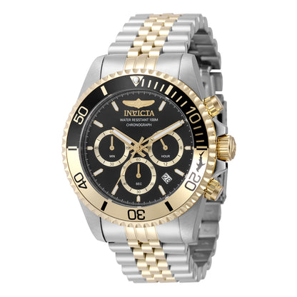 Invicta Men's 43mm Pro Diver Quartz Chrono Date Jubilee Bracelet Watch
