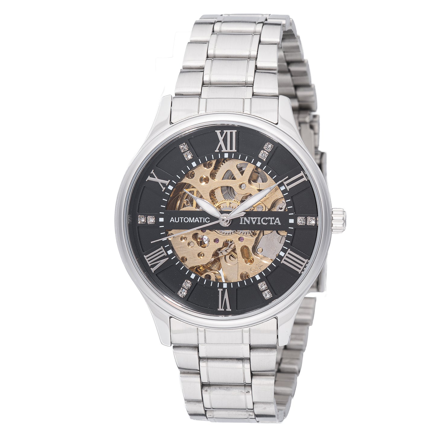 Invicta Men's 40mm Objet D'Art Automatic Skeletonized Dial Bracelet Watch