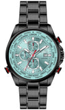 Invicta Men's 50mm Aviator Quartz Chronograph Blackout Bracelet Watch