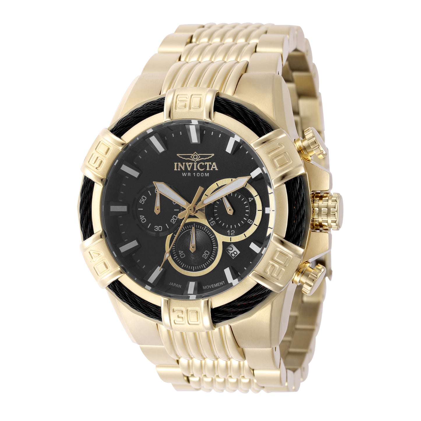 Invicta Men's 51mm Bolt Quartz Chronograph Bracelet Watch