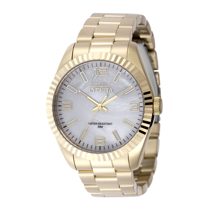 Invicta Men's 43mm Specialty Quartz Mother-of-Pearl Dial Bracelet Watch