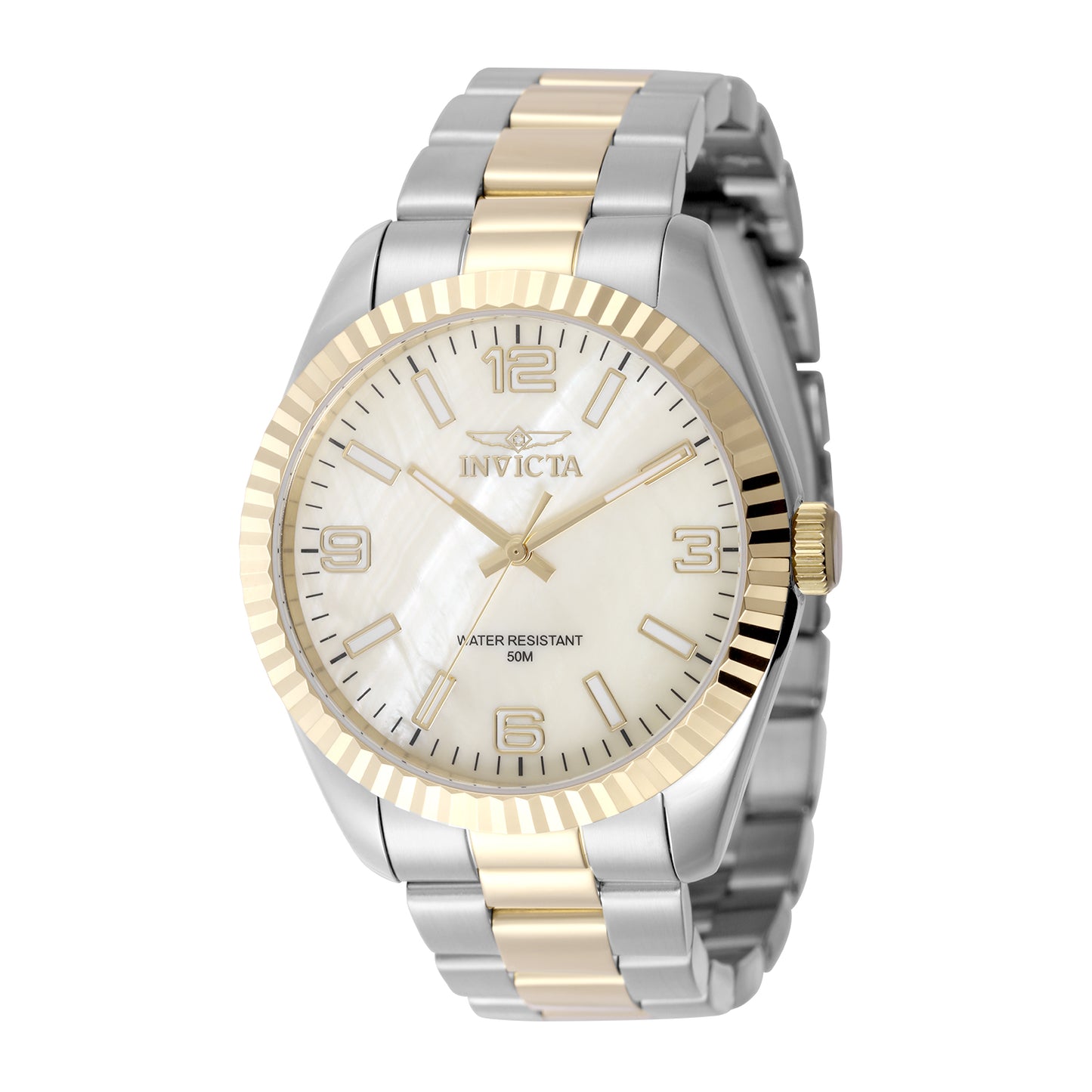 Invicta Men's 43mm Specialty Quartz Mother-of-Pearl Dial Bracelet Watch