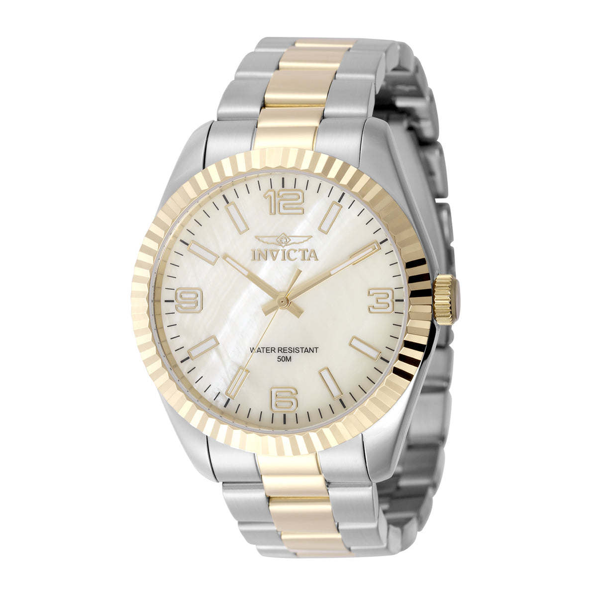 Invicta Men's 43mm Specialty Quartz Mother-of-Pearl Dial Bracelet Watch