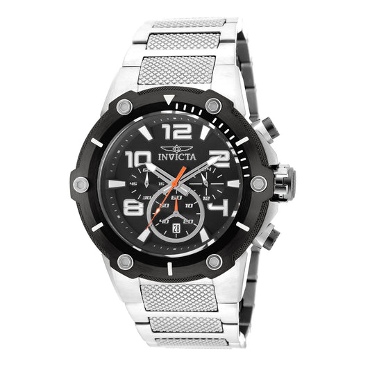 Invicta Men's 51mm Speedway Quartz Chronograph Textured Inner Links Bracelet Watch