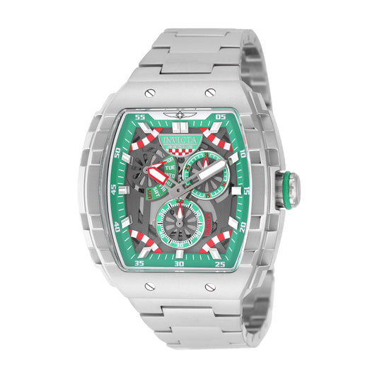 Invicta Men's 47mm Invicta Racing Quartz Day & Date Tonneau Bracelet Watch