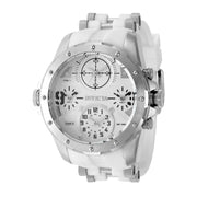 Invicta Men's 50mm Coalition Forces Quartz Multi-Time Whiteout Silicone Strap Watch