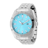 Invicta Women's 47mm Angel Quartz Date Nail Head Robin's Egg Blue Bracelet Watch