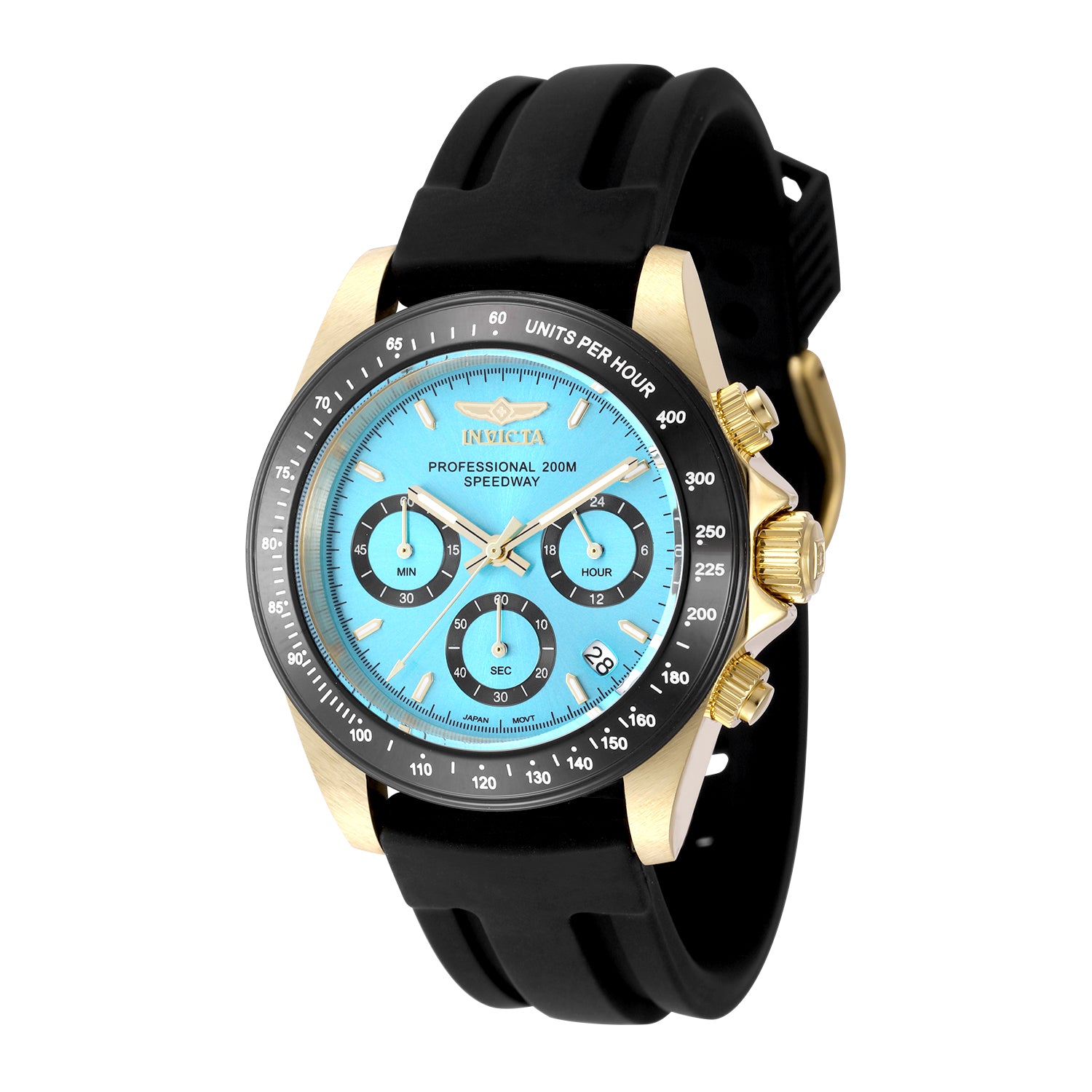 Invicta Men's 39mm Speedway Quartz Chronograph Robin's Egg Blue