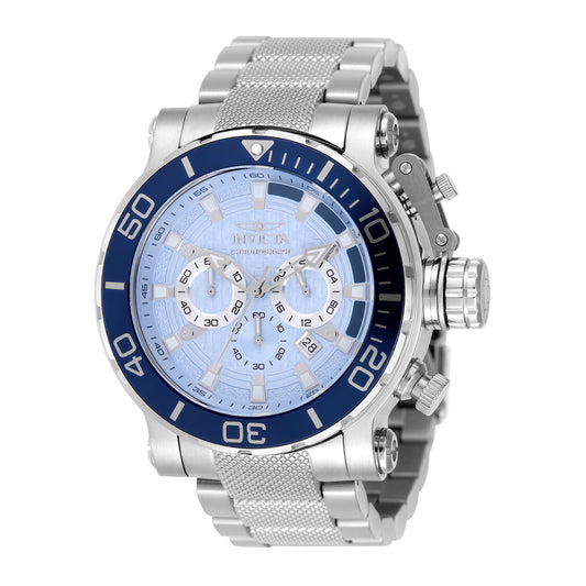 Invicta Men's 52mm Coalition Forces Quartz Chronograph Blue Label Bracelet Watch