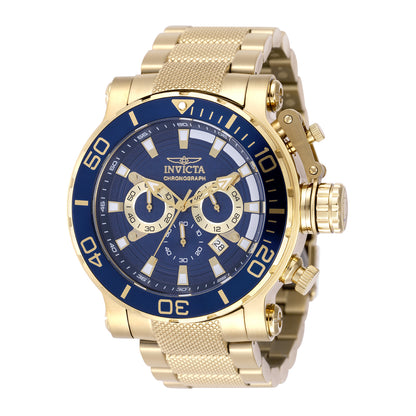 Invicta Men's 52mm Coalition Forces Quartz Chronograph Blue Label Bracelet Watch