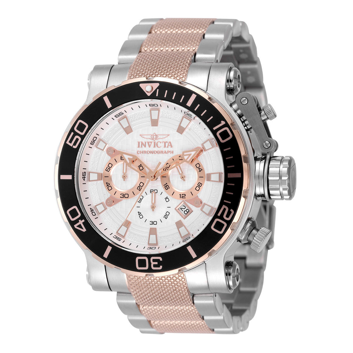 Invicta Men's 52mm Coalition Forces Quartz Chronograph iSize Bracelet Watch