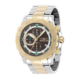 Invicta Men's 54mm Pro Diver Quartz Chronograph Two-Tone iSize Bracelet Watch