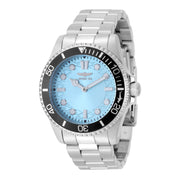 Invicta Men's 43mm Pro Diver Quartz Robin's Egg Blue Dial Bracelet Watch