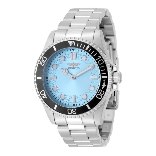 Invicta Men's 43mm Pro Diver Quartz Robin's Egg Blue Dial Bracelet Watch