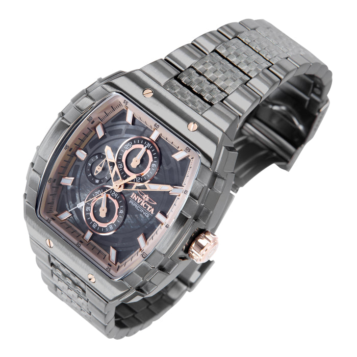 Invicta Men's 47mm S1 Rally Quartz Day & Date iSize Bracelet Watch