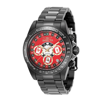 Invicta Men's 39mm Speedway Quartz Vegas Roulette Red Dial Bracelet Watch