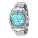 Invicta Men's 40mm Pro Diver Quartz Robin's Egg Blue Dial Silvertone Bracelet Watch