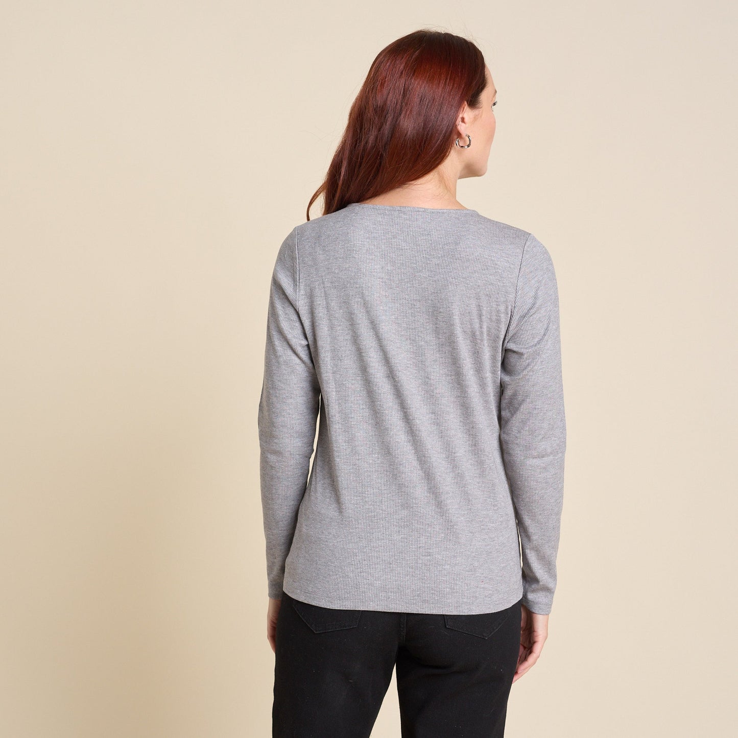 Christopher & Banks Waffle Knit Sparkle Tee