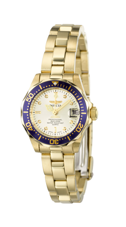 Invicta Women's 24mm Pro Diver Quartz Date Bracelet Watch