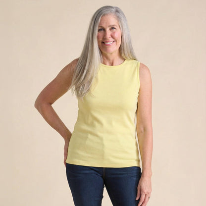 Christopher & Banks Women's Missy Sleeveless Crew Neck Perfect Tank