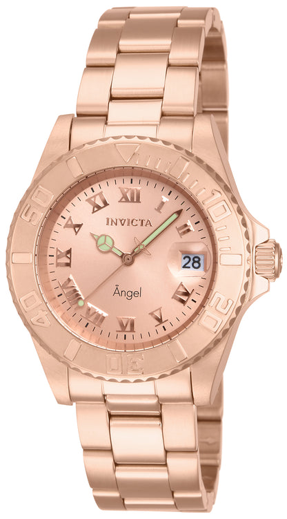 Invicta Women's 40mm Angel Quartz Roman Numeral Bracelet Watch