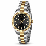 Invicta Men's 40mm Specialty "I by Invicta" Quartz Fluted Bezel Two-Tone Bracelet Watch
