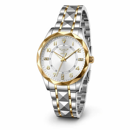 Invicta Men's 41mm Specialty Quartz Crystal Accented Faceted Bracelet Watch