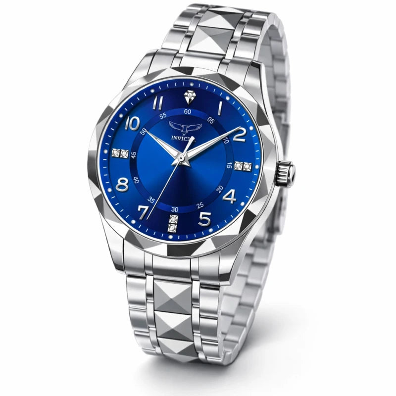 Invicta Men's 41mm Specialty "I by Invicta" Quartz Pyramid Link Bracelet Watch