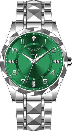 Invicta Men's 41mm Specialty "I by Invicta" Quartz Pyramid Link Bracelet Watch