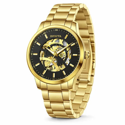 Invicta Men's 42mm Objet D'Art Automatic Skeletonized Dial Bracelet Watch