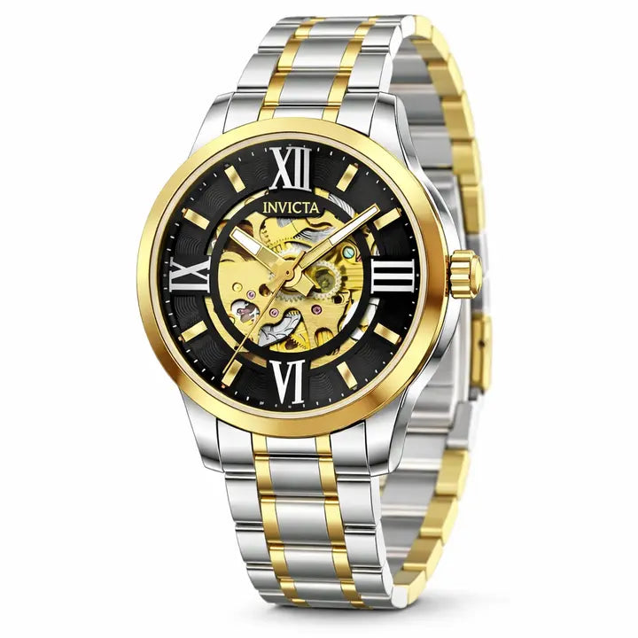 Invicta Men's 41mm Objet D'Art Automatic Skeletonized Dial Bracelet Watch