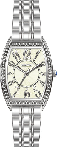 Invicta Women's 29mm Wildflower Quartz Crystal Accented Tonneau Bracelet Watch