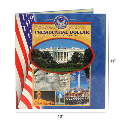 United States Presidential Dollar Collectible Album Coin Holder