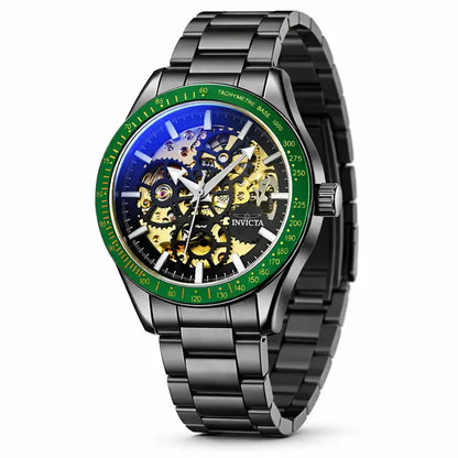 Invicta Men's 43mm Objet D'Art Automatic Skeletonized Dial Bracelet Watch