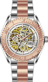 Invicta Men's 43mm Objet D'Art Mechanical Skeletonized Dial Two-Tone Bracelet Watch