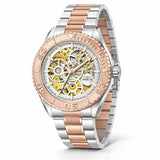 Invicta Men's 43mm Objet D'Art Mechanical Skeletonized Dial Two-Tone Bracelet Watch