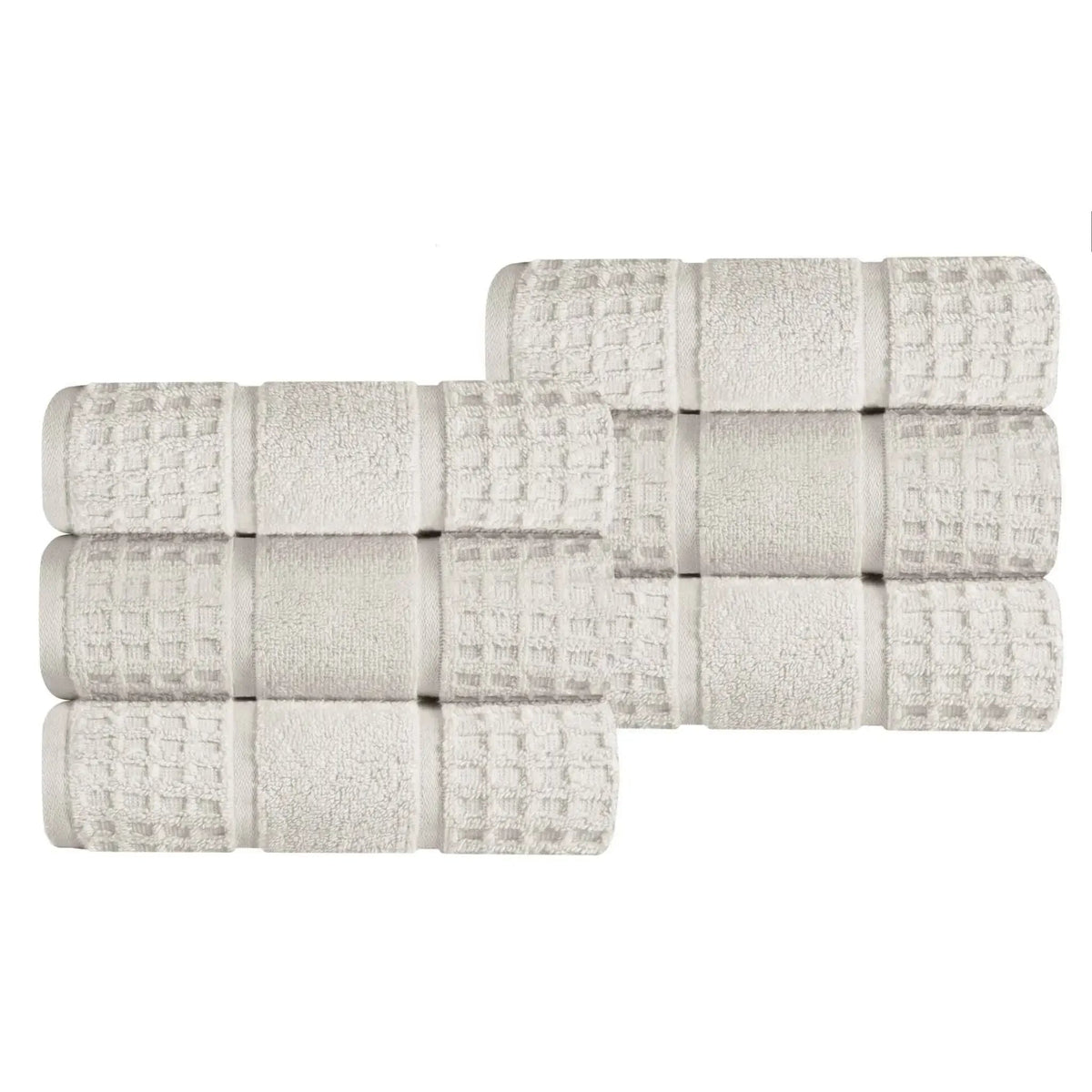 Superior "Napa" Zero Twist 100% Cotton Set of 6 Hand Towels