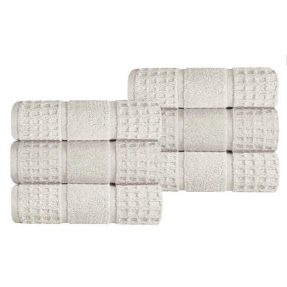 Superior "Napa" Zero Twist 100% Cotton Set of 6 Hand Towels