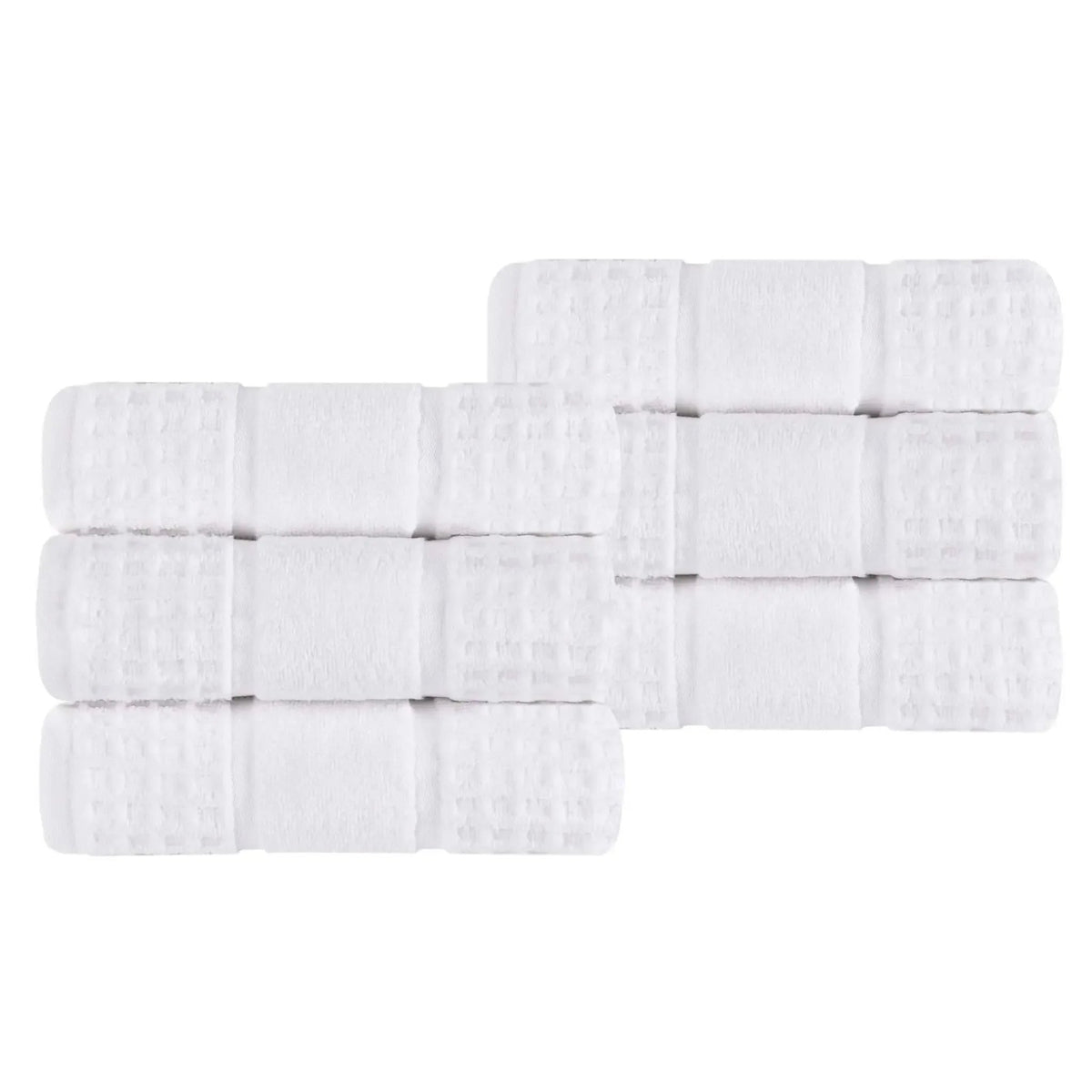 Superior "Napa" Zero Twist 100% Cotton Set of 6 Hand Towels