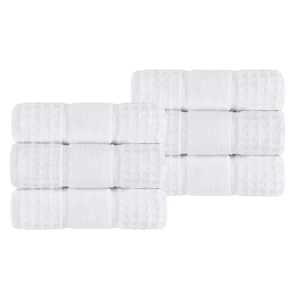 Superior "Napa" Zero Twist 100% Cotton Set of 6 Hand Towels