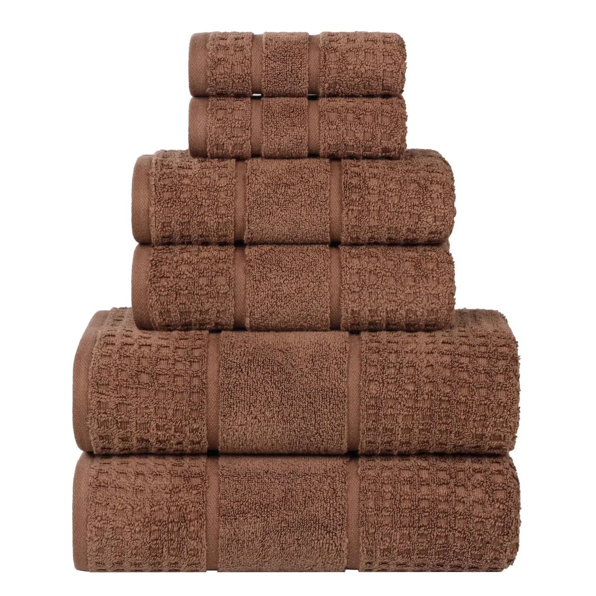 Superior "Napa" Zero Twist 100% Cotton 6-Piece Towel Set