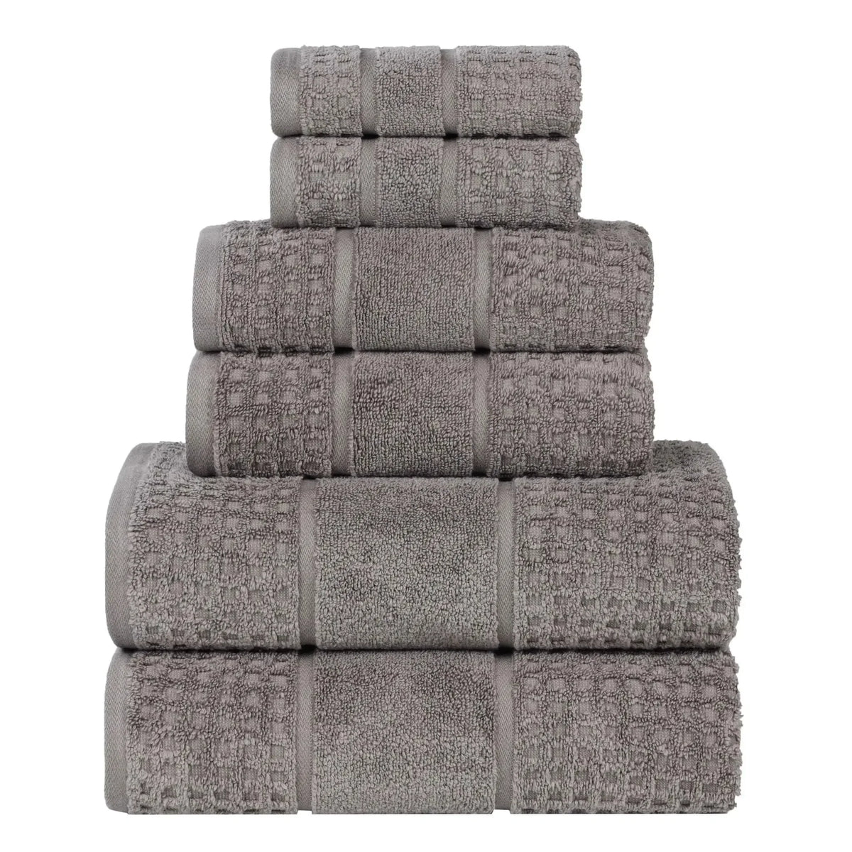 Superior "Napa" Zero Twist 100% Cotton 6-Piece Towel Set