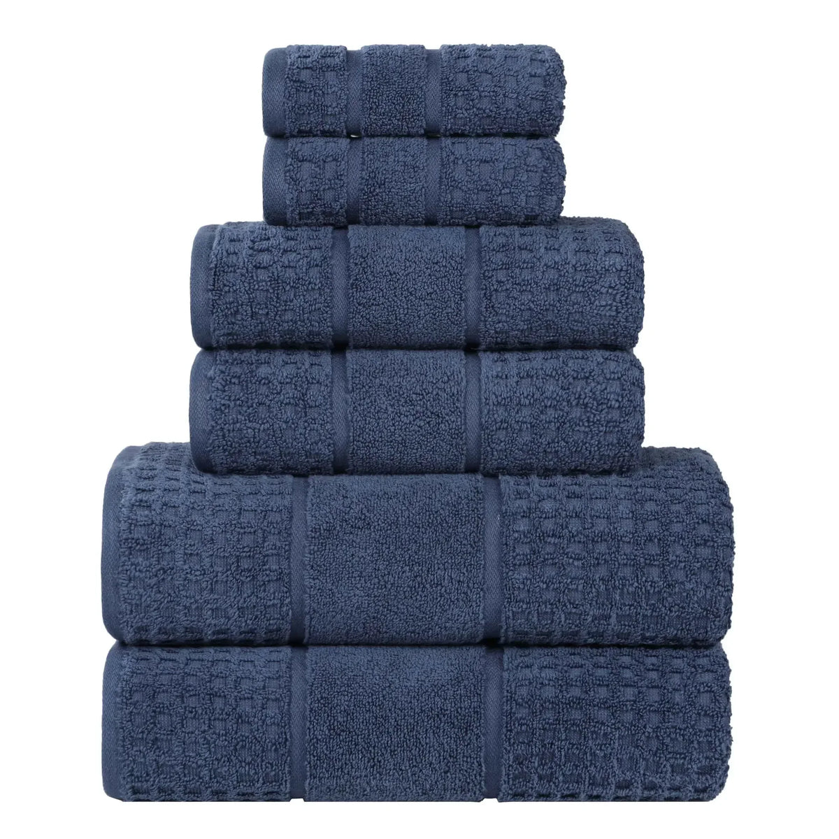 Superior "Napa" Zero Twist 100% Cotton 6-Piece Towel Set