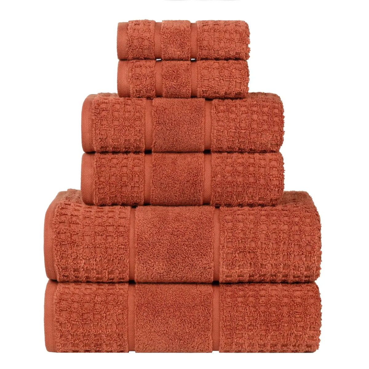 Superior "Napa" Zero Twist 100% Cotton 6-Piece Towel Set
